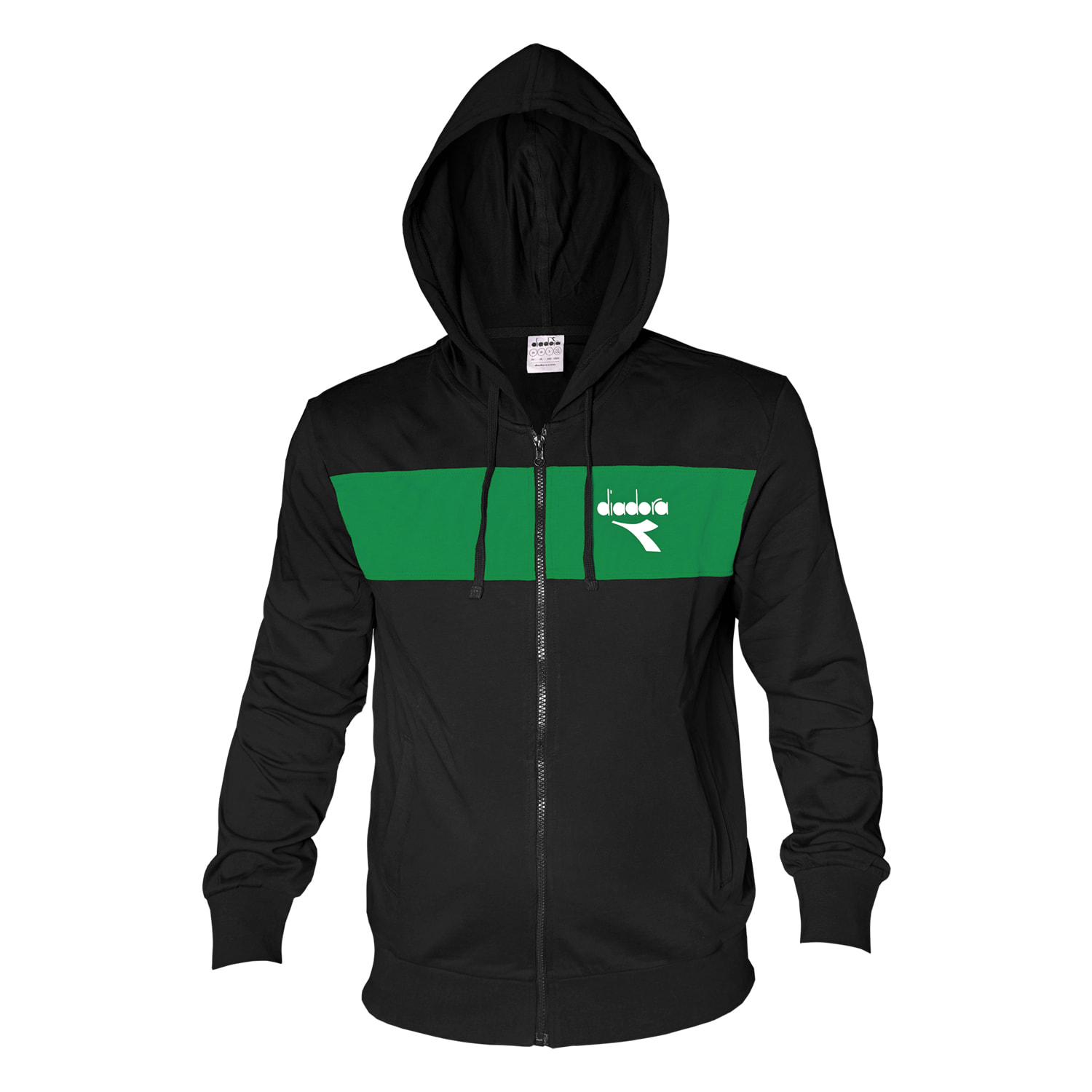 Tuta Uomo DIADORA Cotone Leggero Full Zip - Cappuccio Art.072