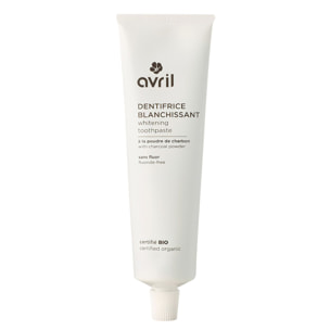 Dentifrice - Certifié bio - Dentifrice blanchissant