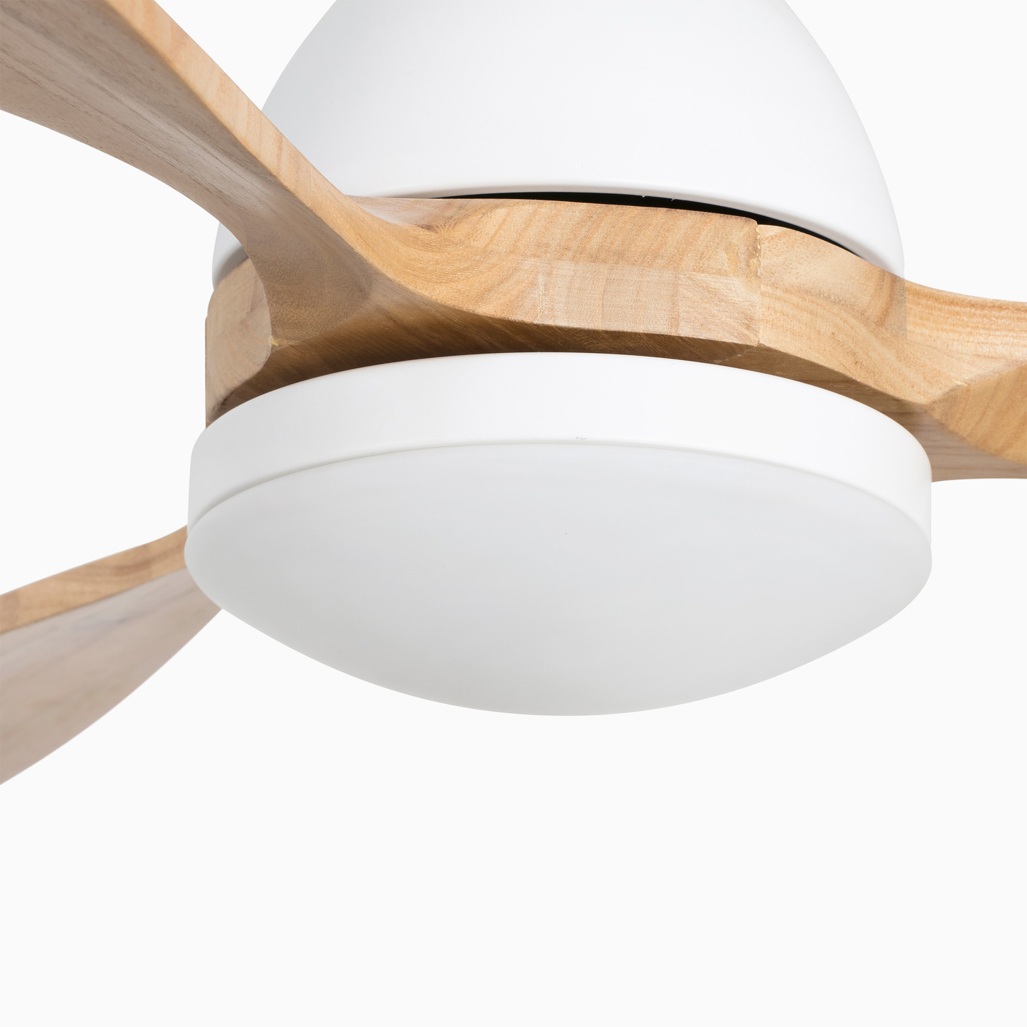 POROS L LED Ventilador de techo blanco