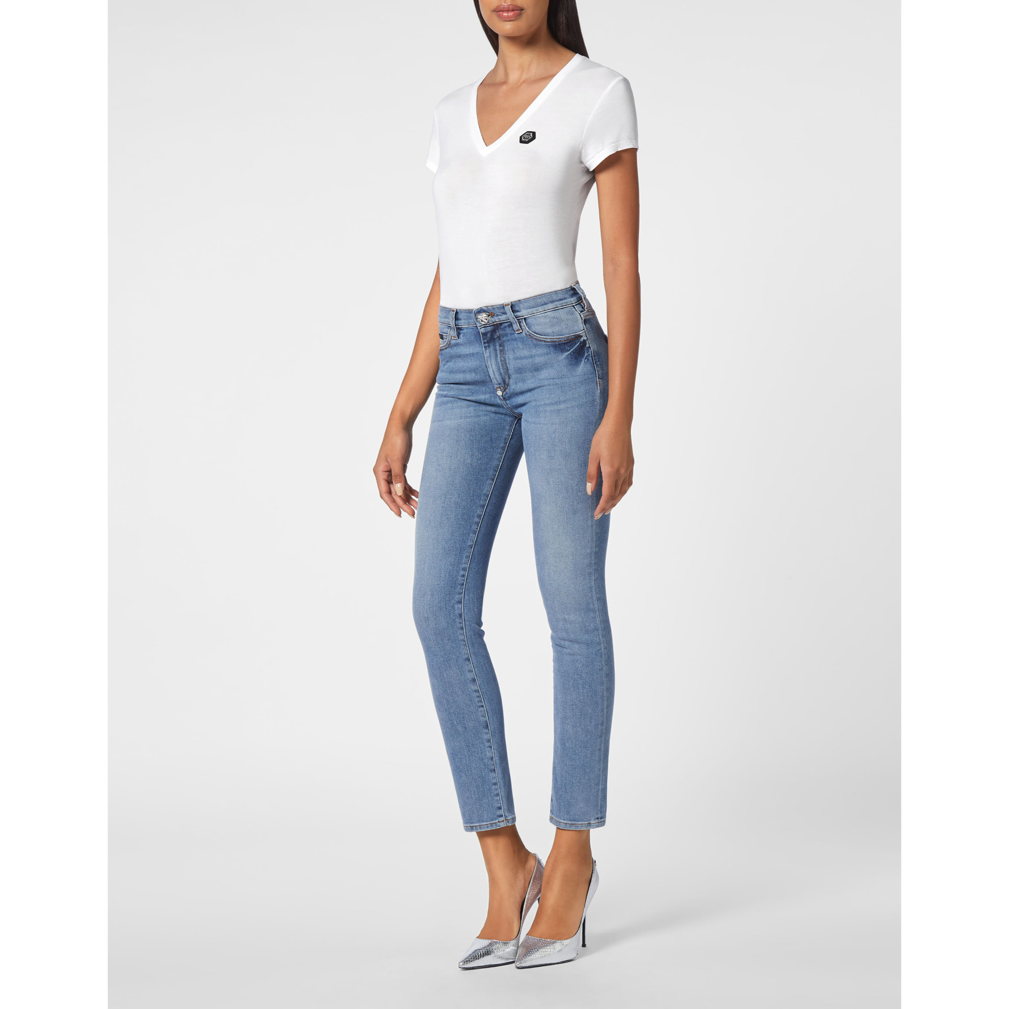 PHILIPP PLEIN Jeans dal taglio regolare