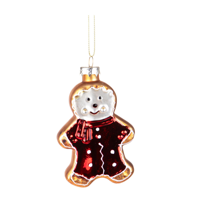 Ginger bread da appendere - Pezzi 12 - MARRONE - Bianchi Dino SpA