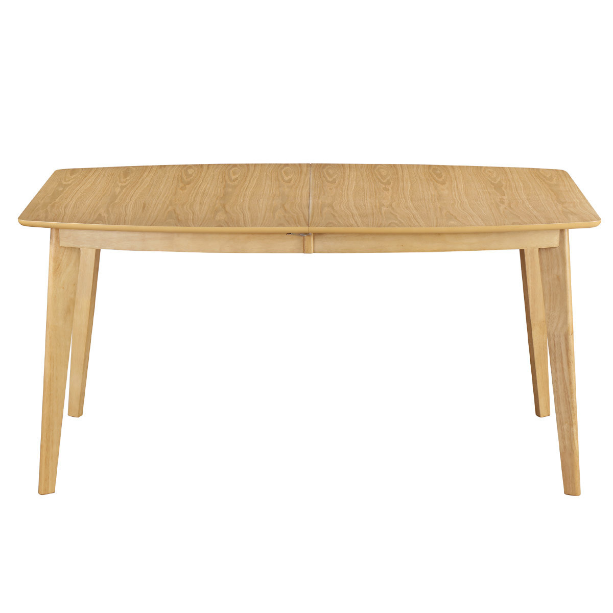 Table à manger extensible scandinave en bois clair L150-200 LEENA