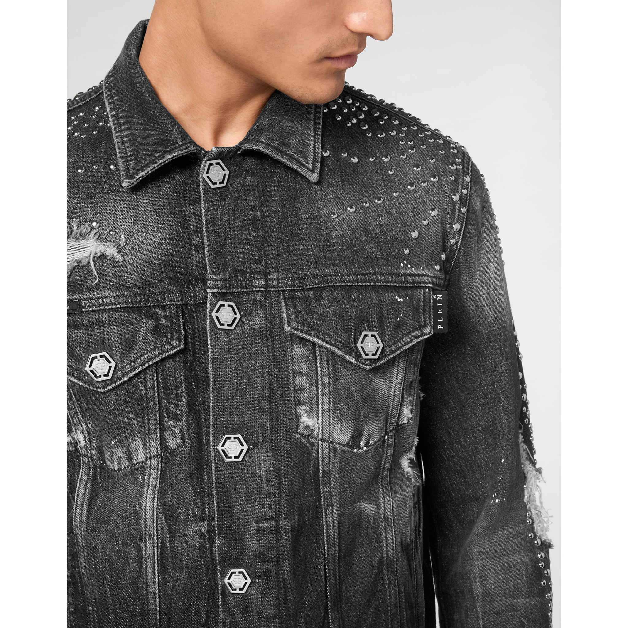 PHILIPP PLEIN Chaqueta vaquera