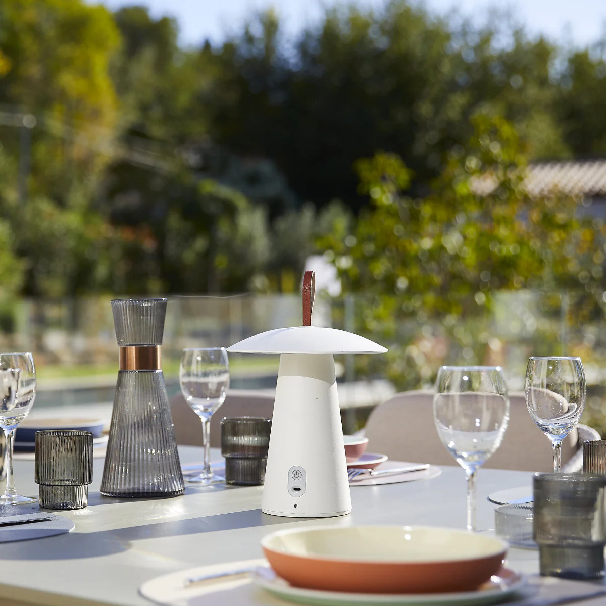 Lampe de table sans fil FUNGY H29CM