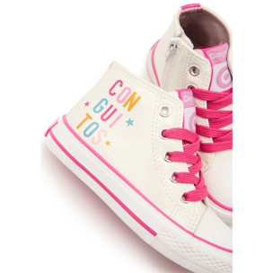 Zapatillas Altas Conguitos Blanco