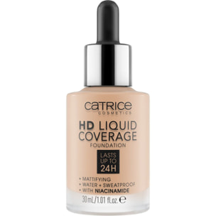 Hd Liquid Coverage Foundation - Fond de Teint Liquide Haute Couvrance 30ml