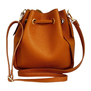 Bolso tipo cubo Cheval Firenze Matilde Camel
