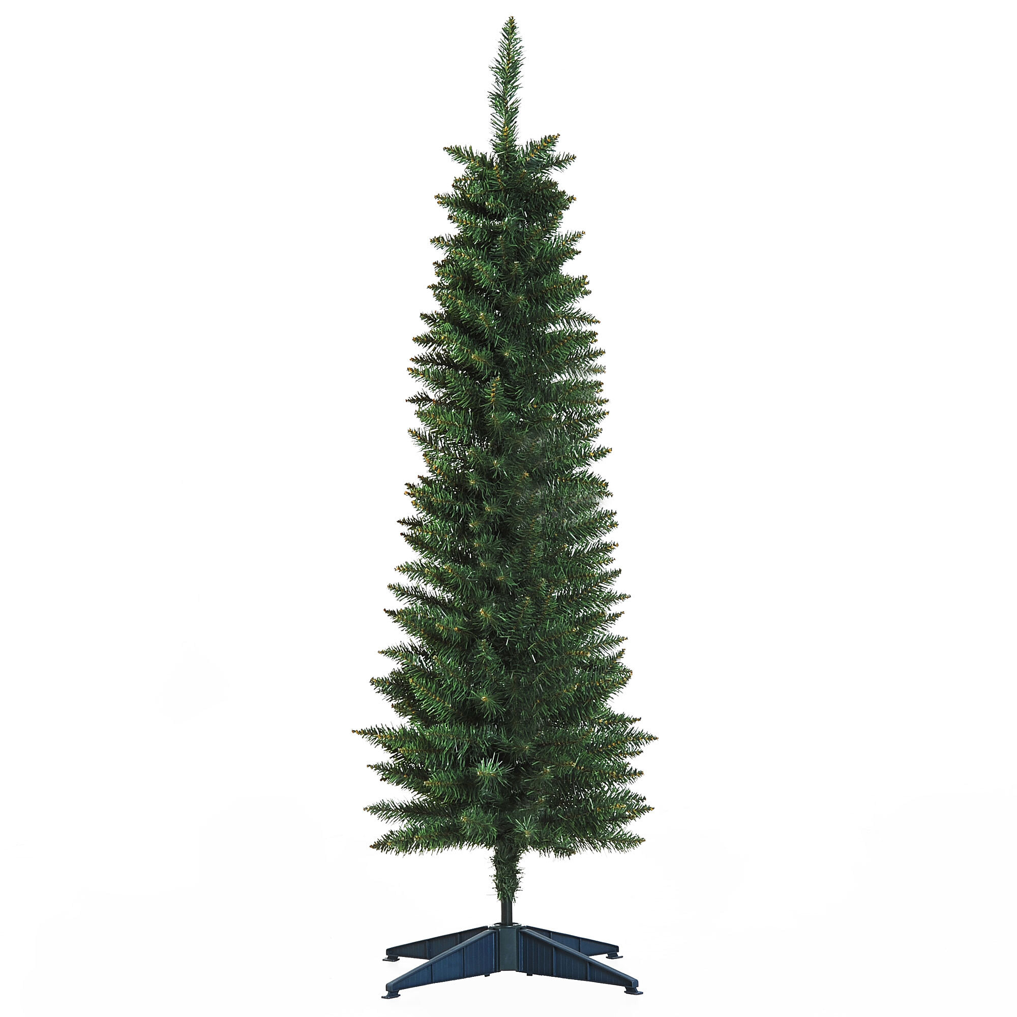 árbol de Navidad Artificial con Soporte 46x150cm Verde