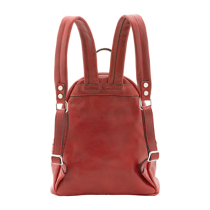 Zaino  unisex In Vera pelle Made in Italy 23x29x13 cm
