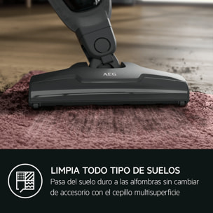 AEG Aspiradora sin cable 5000 de 45 min de autonomía AS52CB18DG