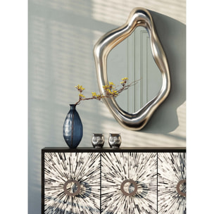 Miroir Hologram argenté Kare Design
