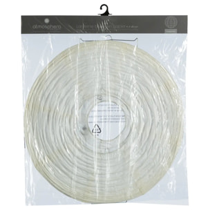 Lanterne boule papier blanc D45cm