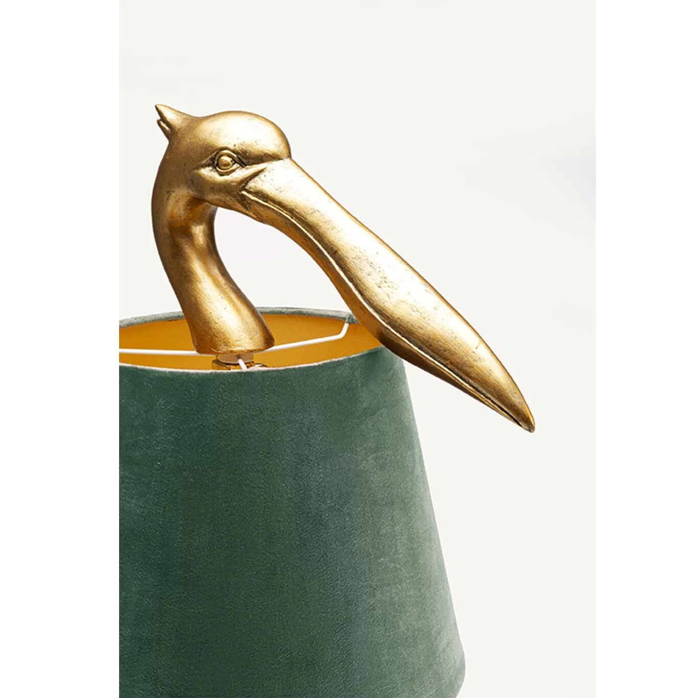 Lampe pélican doré Kare Design