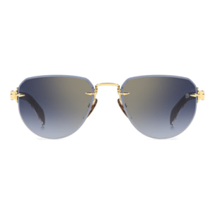 Gafas de Sol David Beckham DB 7144/S RHL 1V de Metal Hombre 55 mm