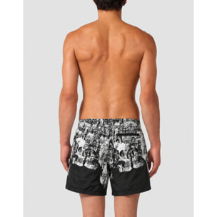PHILIPP PLEIN Pantalones cortos SKULL
