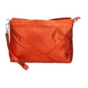 Pochette da Donna Giorgia in Vera Pelle Made in Italy 19x27x2 cm