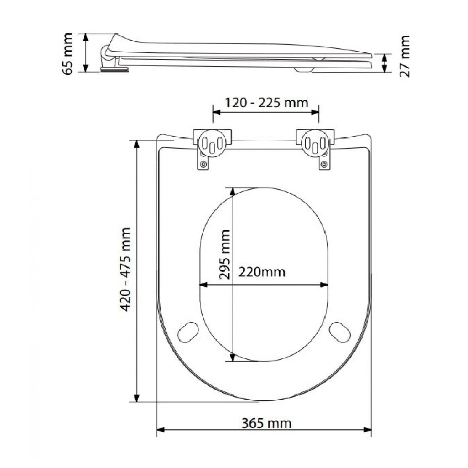 Abattant wood slim Dble descente assistée imprimé graffs - Cuivre