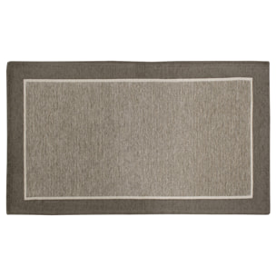 TAPPETO ARREDO DIS.ROMA GRIGIO CALDO CHIARO 65X220 CM CON ANTISCIVOLO