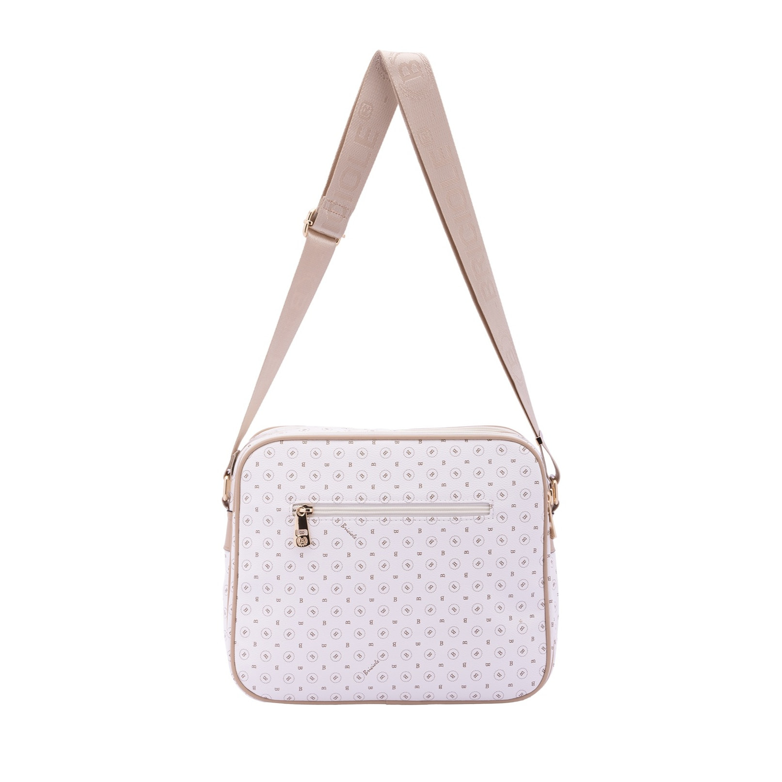 Borsa a tracolla da donna - Modello Iduna - Ecopelle e poliestere - 24.0 x 29.0 x 11.0 cm