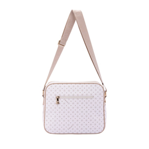 Borsa a tracolla da donna - Modello Iduna - Ecopelle e poliestere - 24.0 x 29.0 x 11.0 cm