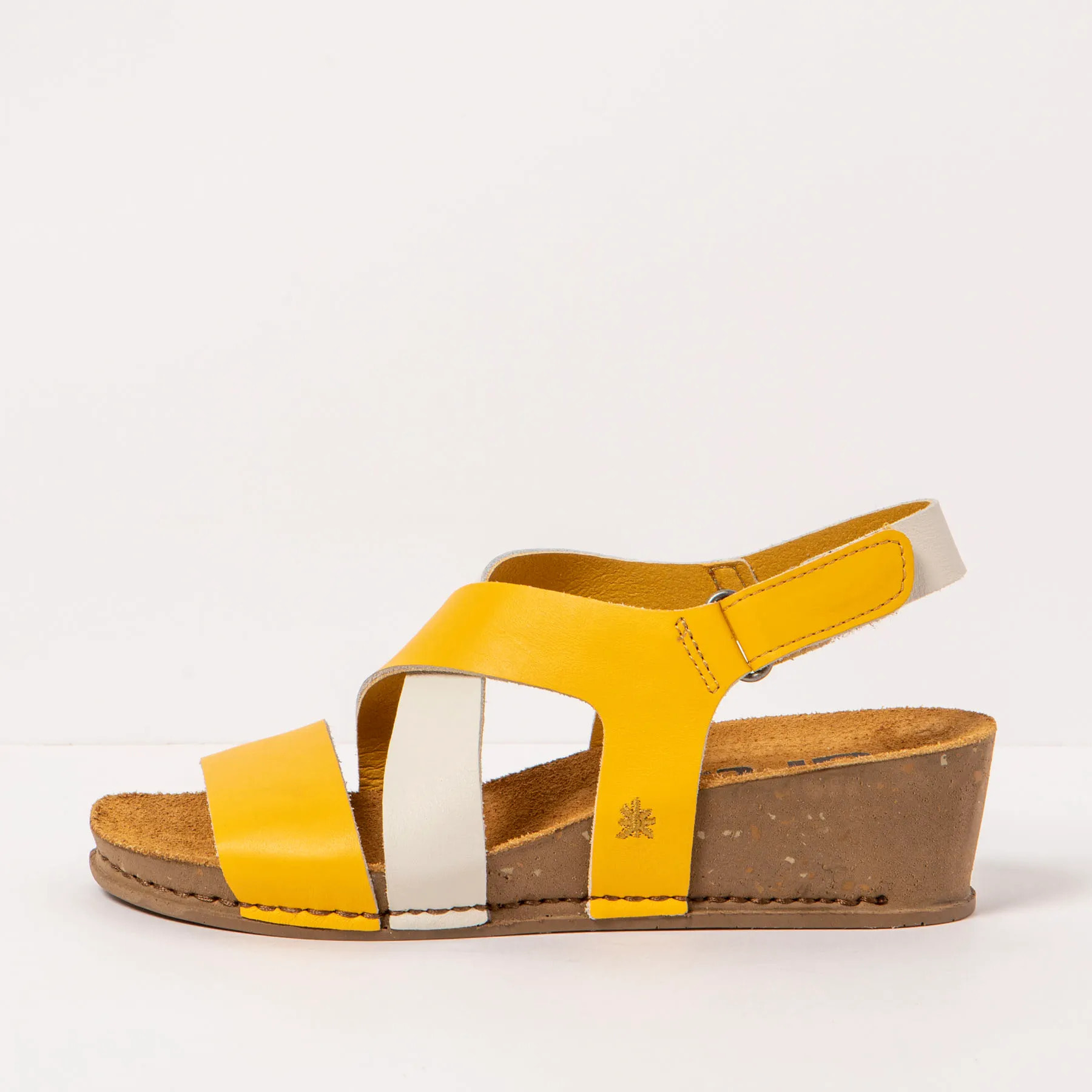 Sandalias 1933 NAPPA YELLOW-CREAM/ I LIVE color Yellow-cream