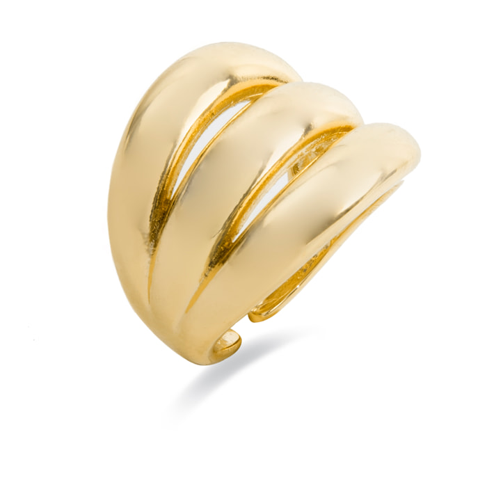 Anillo LUX BY LUX acabado oro amarillo 18k