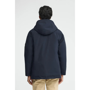 Chaqueta Ellington acolchada azul marino con logo engomado Polo Club