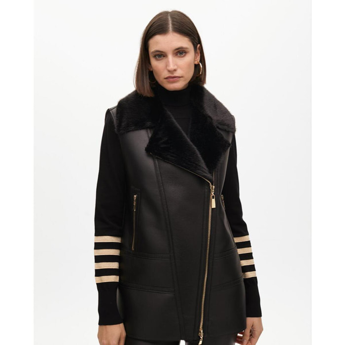 Gilet midi reversibile