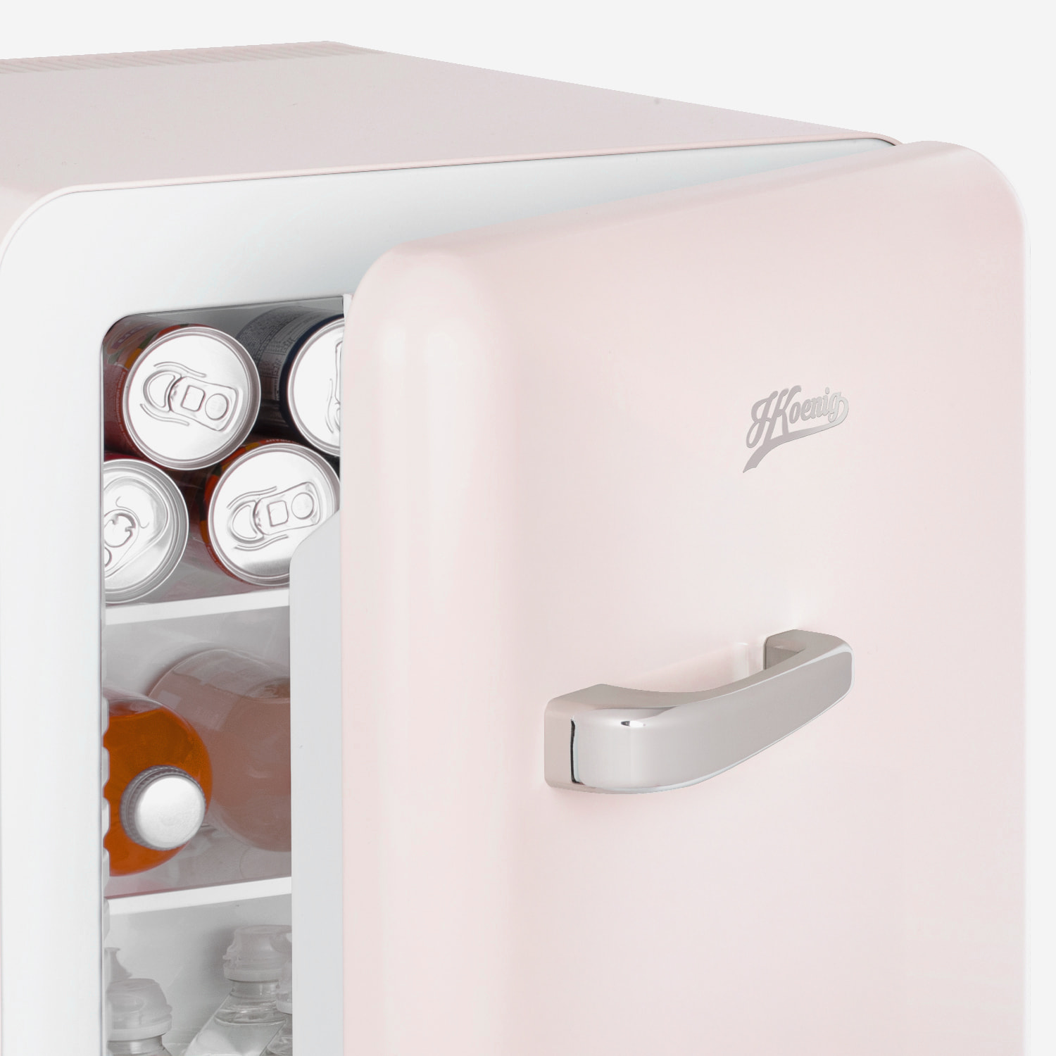 Mini Bar Vintage 31L TOAD6 H.Koenig (regulable 6°-15°C- 24 Db- color rosa)