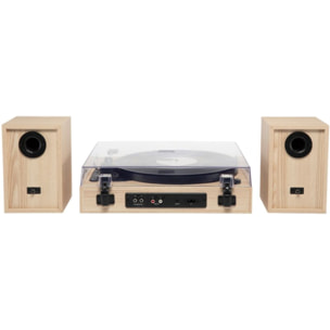 Platine vinyle VICTROLA HARMONY BT BOIS NATUREL