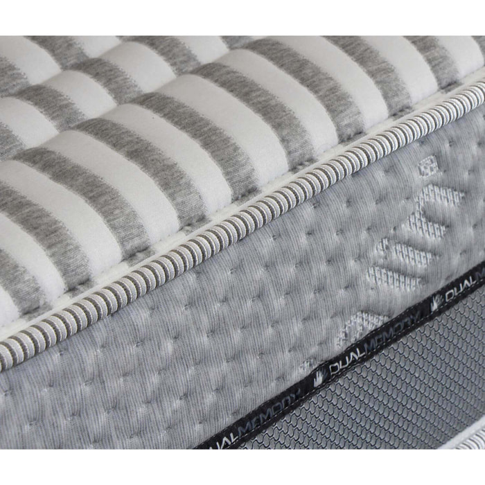 Colchón Viscografeno Muelles ensacados Dual Vintage de SonnoMattress, Altura 30 cm