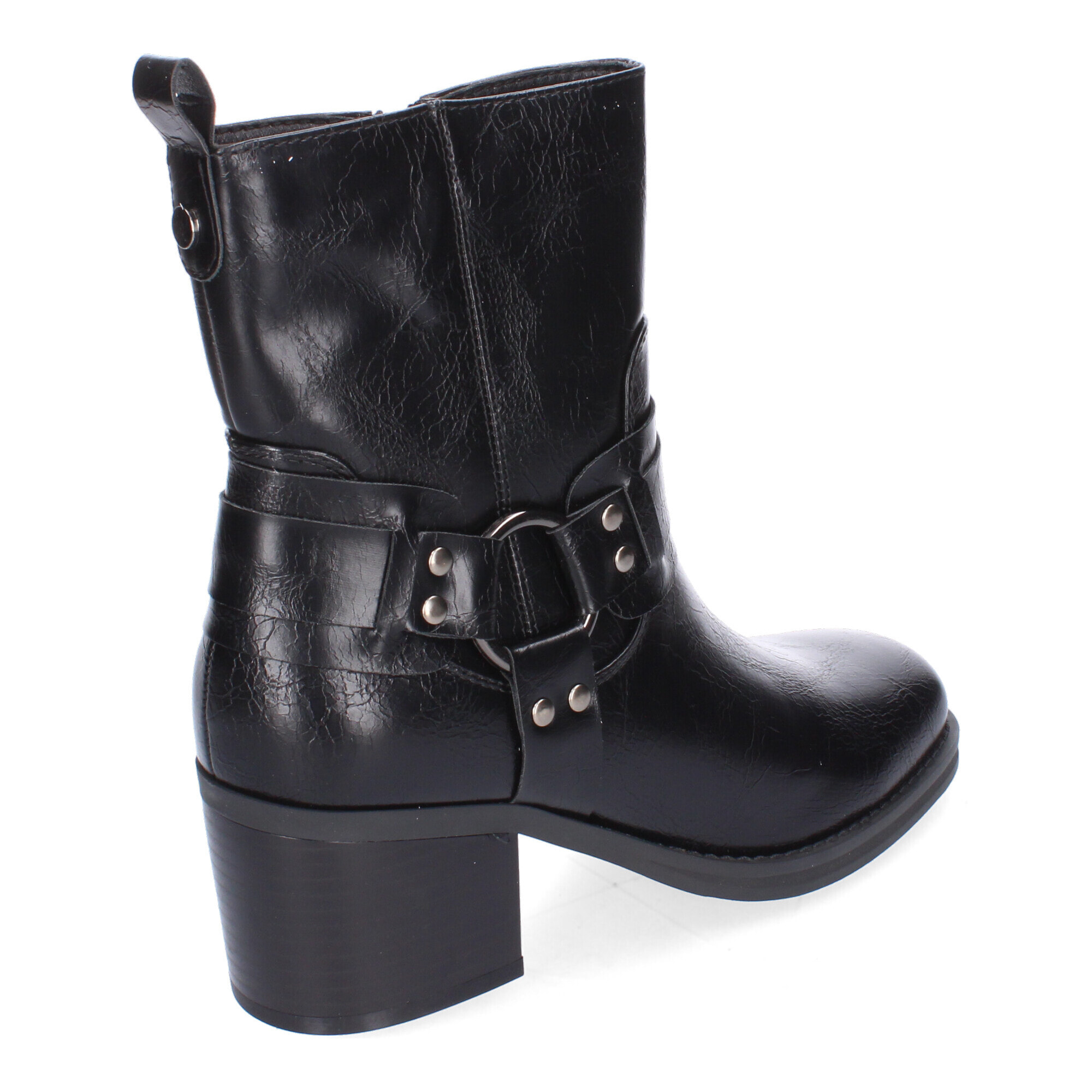 Botines de Tacón para Mujer, Elegantes Adorno de Hebilla