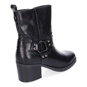 Botines de Tacón para Mujer, Elegantes Adorno de Hebilla