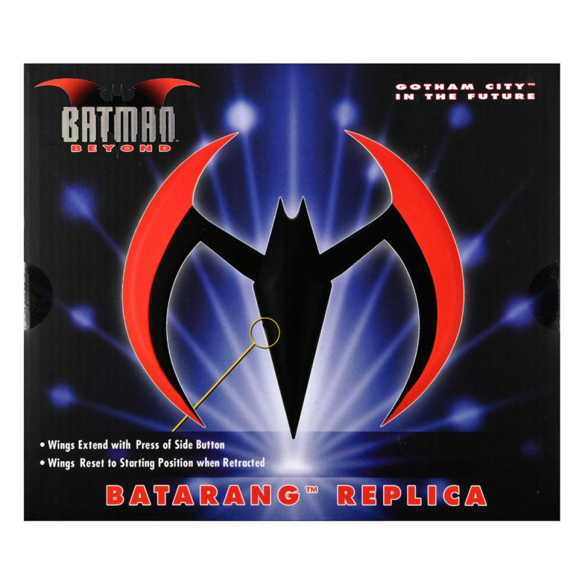 Batman Beyond Prop Replica 1/1 Batarang (red) 20 Cm NECA