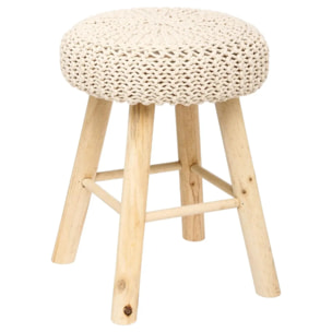 Tabouret "Suzette" beige