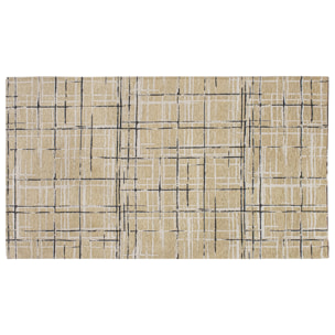 TAPPETO ARREDO DIS.GRAFFIATO VISONE 65X175 CM CON ANTISCIVOLO