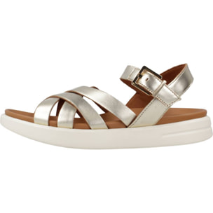 Sandalias Mujer de la marca GEOX  modelo D XAND 2S B - METAL.LEA Gold