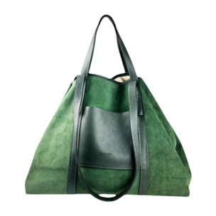 Borsa a spalla Cheval Firenze Formentera F/W Verde Bottiglia