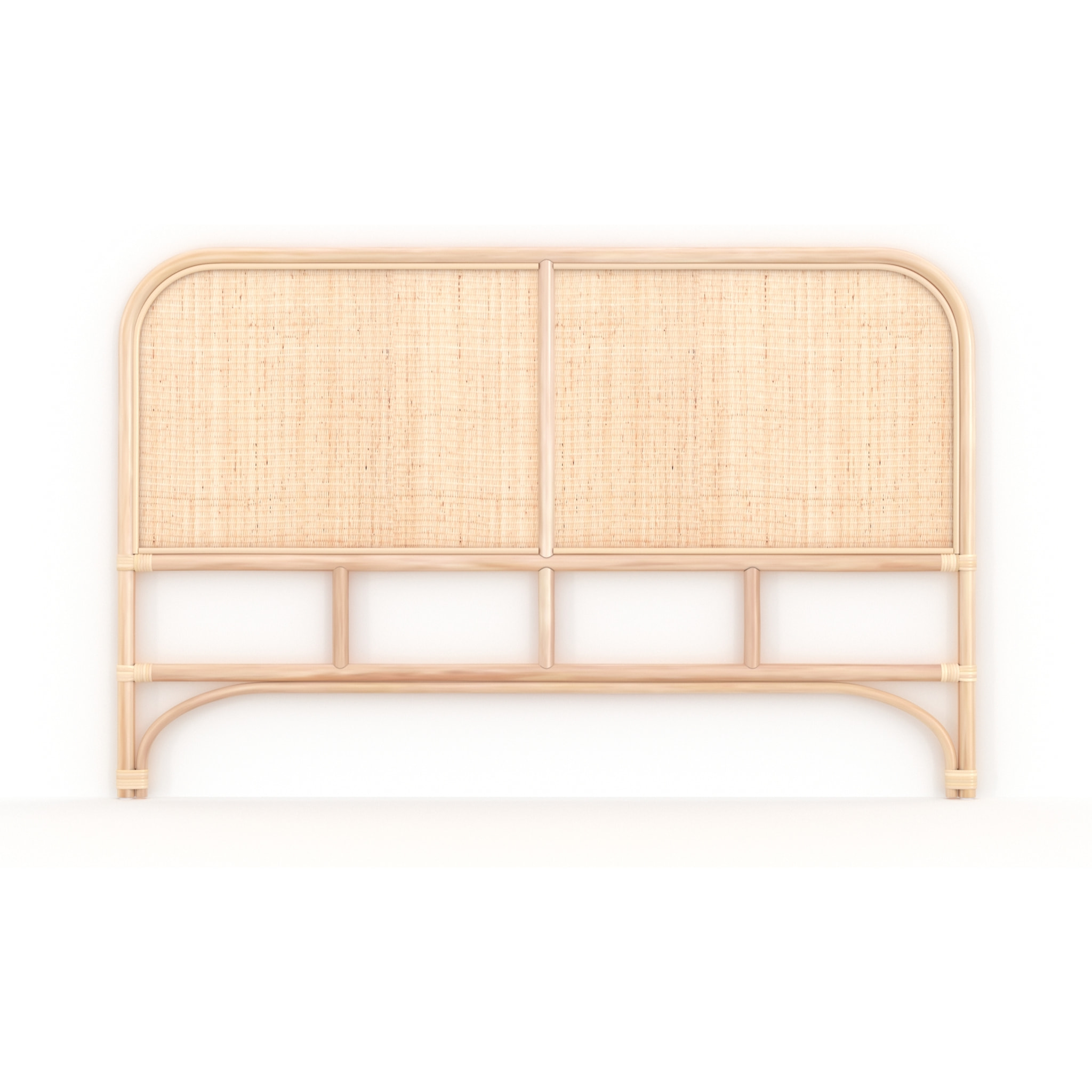 Tête de lit 140 cm en rotin naturel - Grace