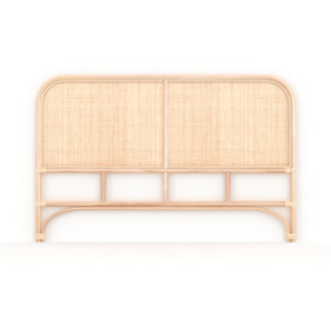 Tête de lit 140 cm en rotin naturel - Grace
