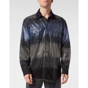 PHILIPP PLEIN Camisa vaquera