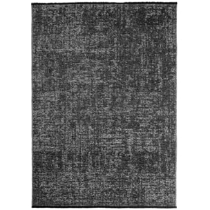 MIRA - Tapis de salon gris au design abstrait