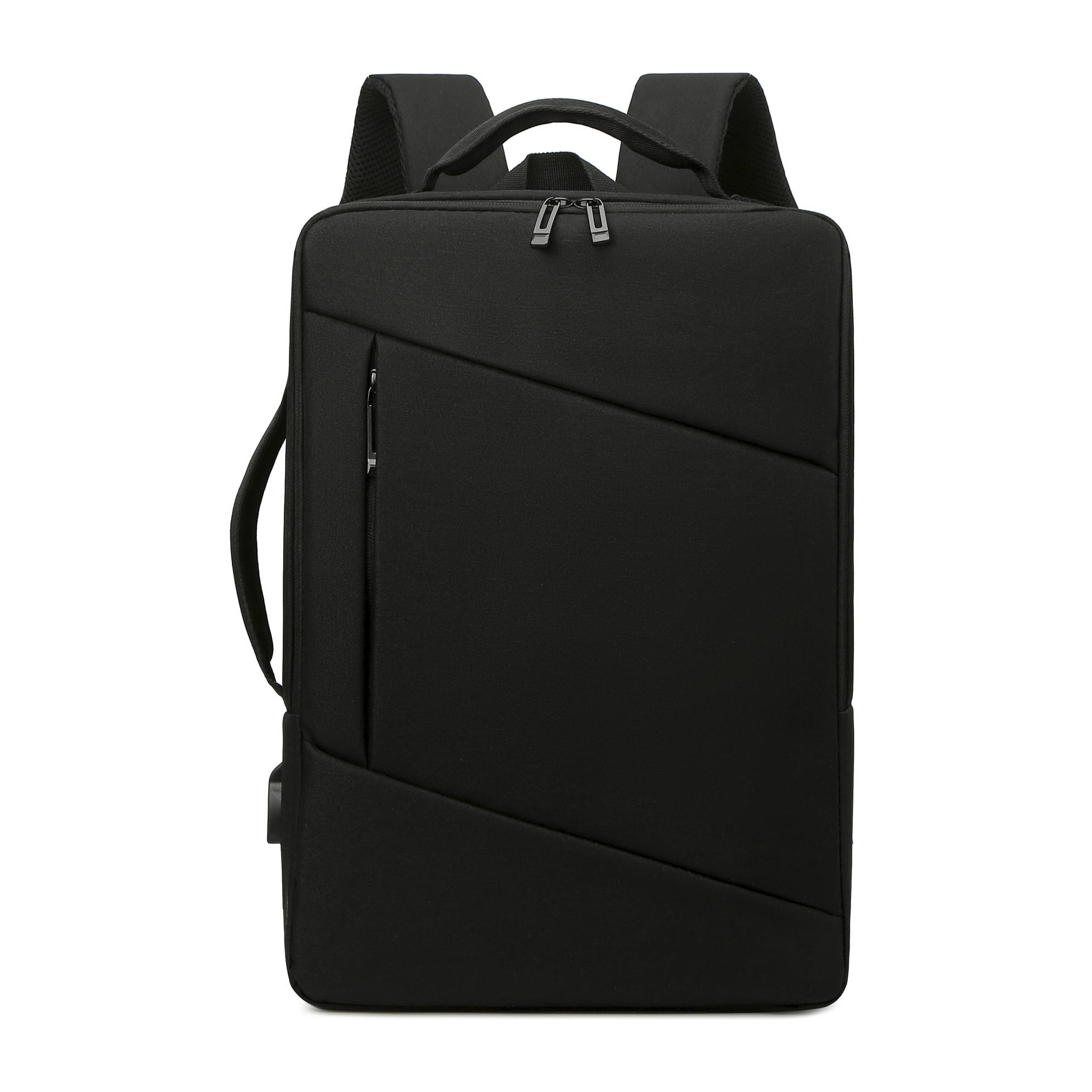 DAM Mochila para Laptop con interfaz de carga USB. 30x13x42 Cm. Color: Negro