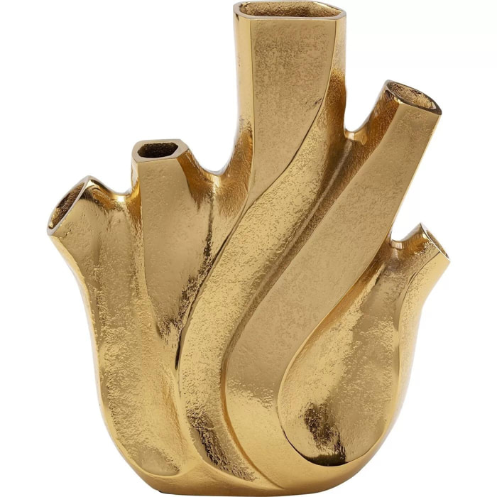 Vase Flame doré 29cm Kare Design