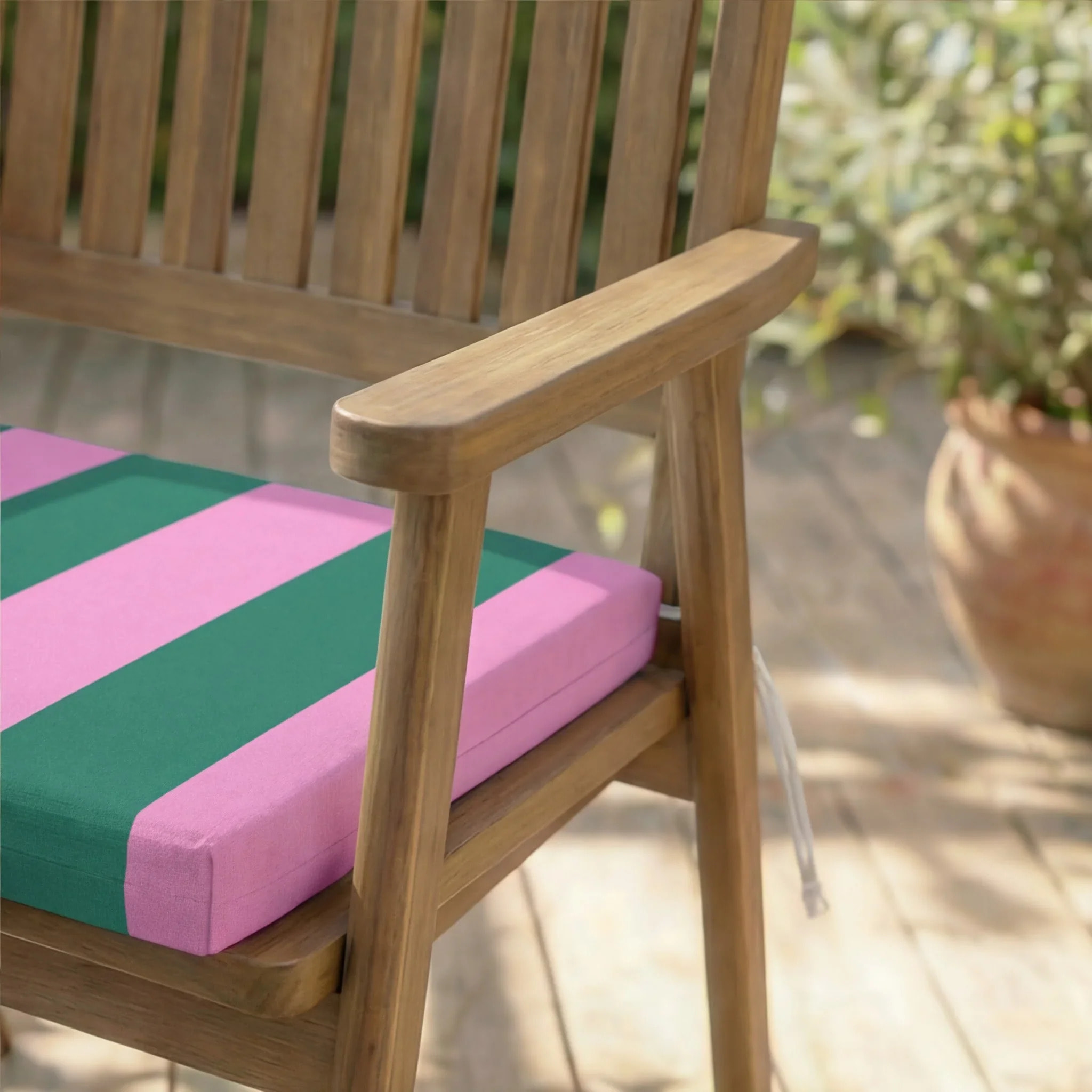 Coussin de siège rembourré 0120-410 40x40x5 cm