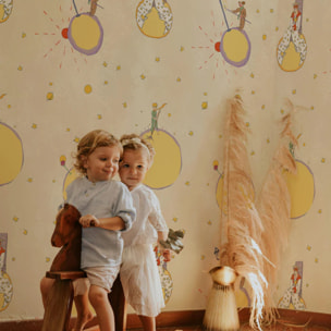 Carta da Parati Ufficiale Il Piccolo Principe Pianeti Personaggi