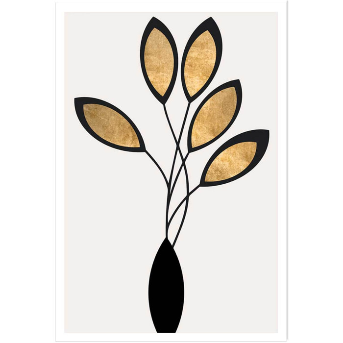 Poster bouquet de bronze Affiche seule