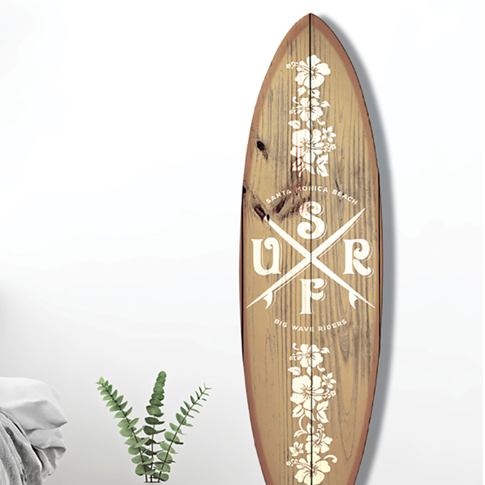 Planche de surf décorative big wave Tableau alu Dibond