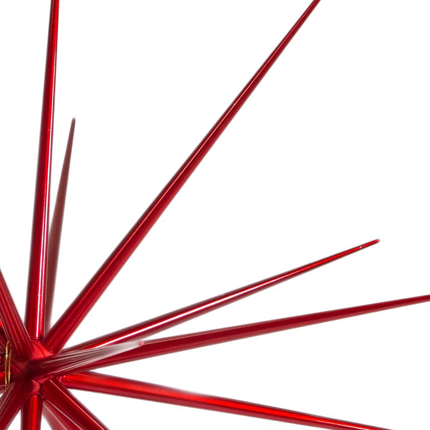 Stella in plastica rosso cmh100