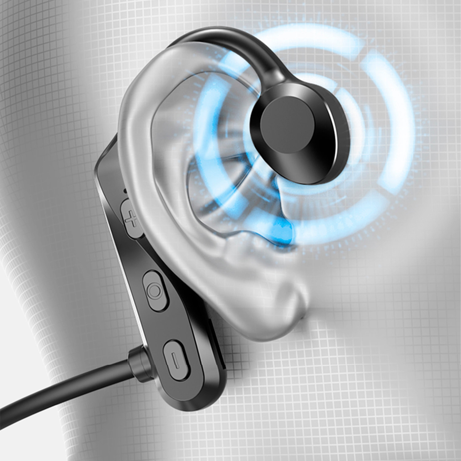 Auriculares K69 Bluetooth. Con Tecnología de Conducción Ósea.